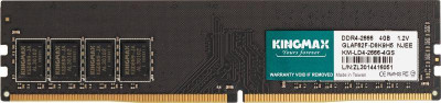 Память DDR4 4Гбайт 2666МГц Kingmax KM-LD4-2666-4GS RTL PC4-21300 CL19 DIMM 288-pin 1.2В KINGMAX 1517444