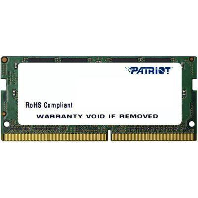 Память DDR4 4Гбайт 2133МГц PSD44G213381S RTL PC4-17000 CL15 SO-DIMM 260-pin 1.2В single rank PATRIOT 397577