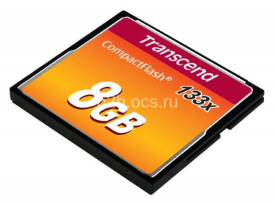 Карта памяти TS8GCF133 8GB CF Card (133X) Transcend 1000501794