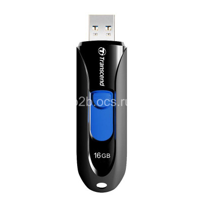 Флеш-накопитель TS16GJF790K 16GB JetFlash 790 (Black/blue) USB 3.1 Transcend 1000501762