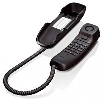 Телефон проводной DA210 RUS S30054-S6527-S301 черн. GIGASET 669398