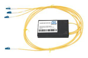 Модуль ввода/вывода CWDM 1310/1450нм одноканальный односторонний для одноволоконных систем пластик GIGALINK GL-CWDM-OADM-A1310-D1450