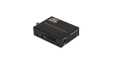 Медиаконвертер UTP-BNC 10/100Мбит/c PoE 2шт в компл. блок питания 52В 1.25А GIGALINK GL-MC-UTPF-BNC-2
