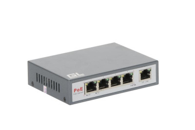 Коммутатор неуправляемый 2 PoE 802.3af/at High Power 1-2 порт Ultra PoE 60Вт портов 100Мбит/с 2 порта 100Мбит/с 1 Uplink порт 100Мбит/с 120Вт GIGALINK GL-SW-F001-04UHP