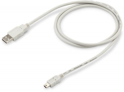 Кабель USB2.0-M5P-1 USB A(m) mini USB B (m) 1м сер. BURO 817248