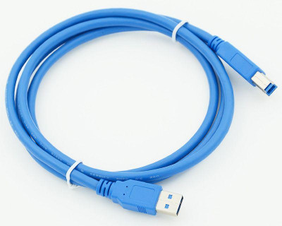 Кабель USB 3.0 A(m) USB 3.0 B (m) 1.5м син. 576400