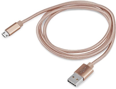 Кабель Braided BHP RET MICUSB-BR USB A(m) micro USB B (m) 1м зол. BURO 485605