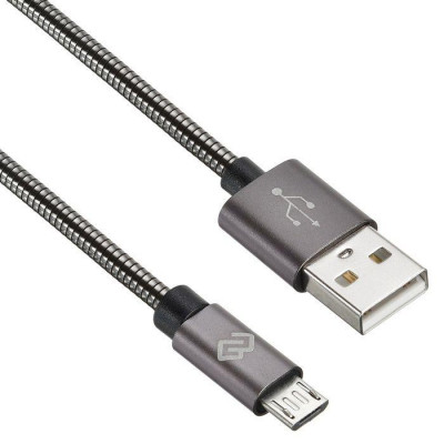 Кабель USB A(m) micro USB B (m) 1.2м черн. Digma 1080407