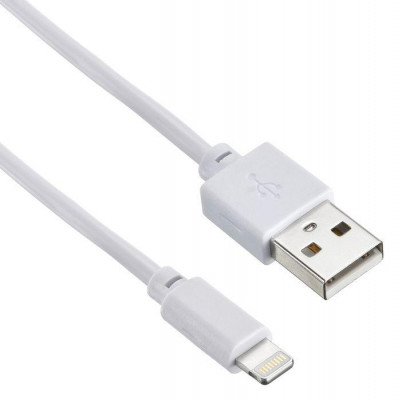 Кабель USB A(m) Lightning (m) 1.2м бел. Digma 1084558