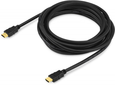 Кабель аудио-видео HDMI 2.0 HDMI (m)/HDMI (m) 5м. позолоч. контакты черн. (BHP HDMI 2.0-5) BURO 1147068
