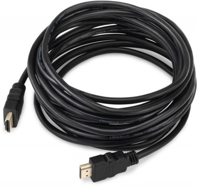 Кабель аудио-видео HDMI 1.4 HDMI (m)/HDMI (m) 5м. позолоч. контакты черн. (BHP RET HDMI50) BURO 485559