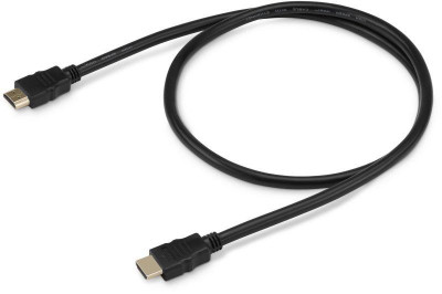Кабель аудио-видео HDMI 2.0 HDMI (m)/HDMI (m) 1м. позолоч. контакты черн. (BHP HDMI 2.0-1) BURO 1147065