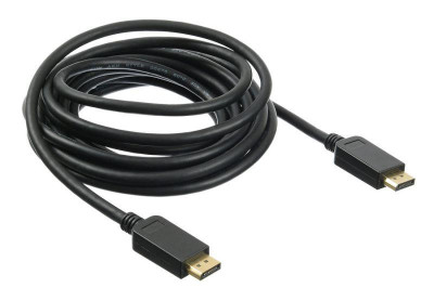 Кабель аудио-видео v 1.2 DisplayPort (m)/DisplayPort (m) 5м. позолоч. контакты черн. (BHP DPP_1.2-5) BURO 1147170