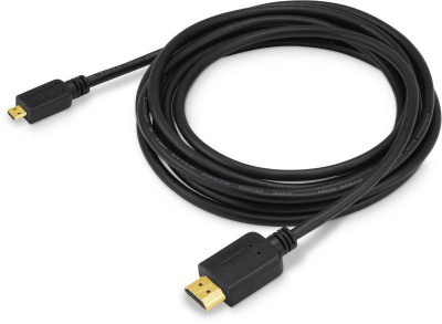 Кабель аудио-видео HDMI 1.4 HDMI (m)/Micro HDMI (m) 3м. черн. BURO 817228