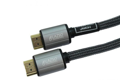 Кабель аудио-видео WH-111(0.5M)-B) HDMI (m)/HDMI (m) 0.5м позолоч. контакты черн. Lazso 1047379