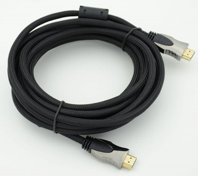 Кабель HDMI (m)/HDMI (m) 5м. феррит.кольца позолоч. контакты 794221