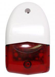Оповещатель охранно-пожарный свето-звуковой Феникс-С (ПКИ-СП24) совмещенное включение красн. Комтид 225672
