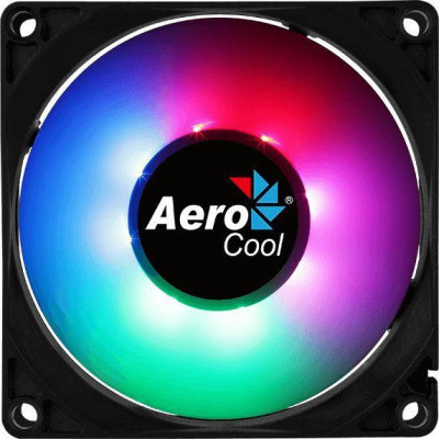 Вентилятор Frost 8 80х80мм 3-pin 4-pin(Molex)28dB 90gr LED Ret AEROCOOL 1170436