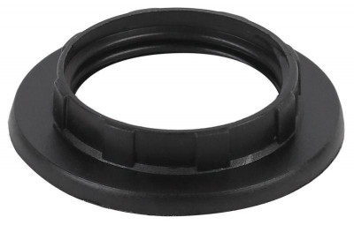 Кольцо для патрона E14 пластик черн. ACS KLC-E14-PLA-BL-IND ЭРА Б0043678