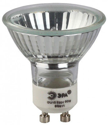 Лампа галогенная STD GU10-JCDR (MR16) -35W-230V JCDR (MR16) 35Вт софит GU10 нейтр. бел. 230В ЭРА Б0051799