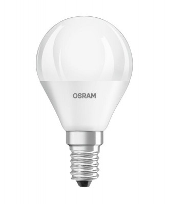 Лампа светодиодная LED Star P 5.5Вт (замена 40Вт) прозр. 2700К тепл. бел. E14 470лм угол пучка 200град. 220-240В OSRAM 4058075431096