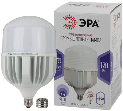 Лампа светодиодная LED POWER T160-120W-6500-E27/E40 T160 120Вт колокол E27/E40 холод. бел. ЭРА Б0049104