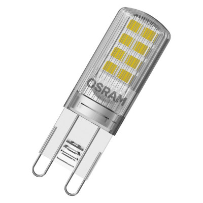 Лампа светодиодная LED Star 2.6Вт PIN30 прозрачная 4000К нейтр. бел. G9 320лм 220-240В угол пучка 300град. (замена 30Вт) OSRAM 4058075432369