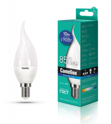Лампа светодиодная LED10-CW35/865/E14 10Вт 220В Camelion 14405