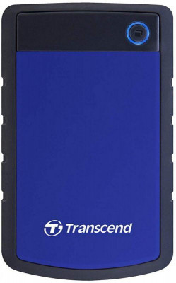 Диск жесткий USB 3.0 4Tb TS4TSJ25H3B StoreJet 25H3 (5400rpm) 2.5дюйм син. Transcend 1176539