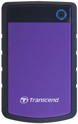 Диск жесткий USB 3.0 4Tb TS4TSJ25H3P StoreJet 25H3 (5400rpm) 2.5дюйм фиолет. Transcend 1176536