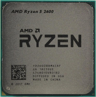 Процессор Ryzen 5 2600 AM4 OEM YD2600BBM6IAF AMD