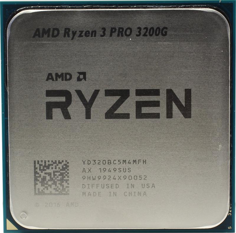 AMD Ryzen 3 3200g. Ryzen 3 pro 3200g