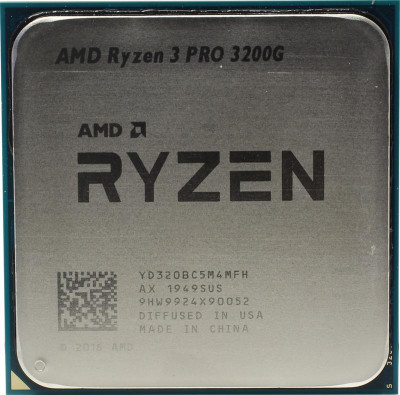 Процессор Ryzen 3 3200G PRO AM4 OEM YD320BC5M4MFH AMD