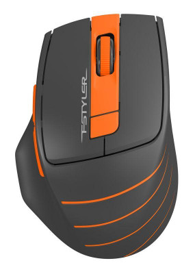 Мышь Fstyler FG30S сер./оранж. оптическая 2000dpi silent беспроводная USB 6but FG30S A4TECH 1204072