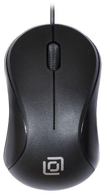 Мышь 115S черн. оптическая 1200dpi USB для ноутбука 2but M-288 ОКЛИК 711636