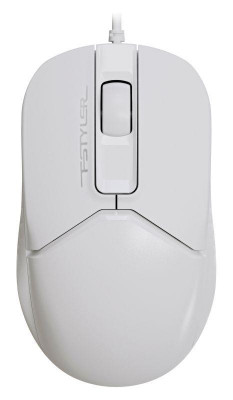 Мышь Fstyler FM12S бел. оптическая 1200dpi silent USB 3but FM12S WHITE A4TECH 1431326