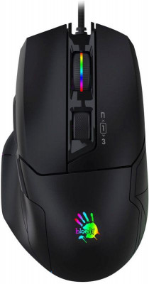 Мышь Bloody W70 Max черн. оптическая 10000dpi USB W70 MAX STONE BLACK A4TECH 1431296