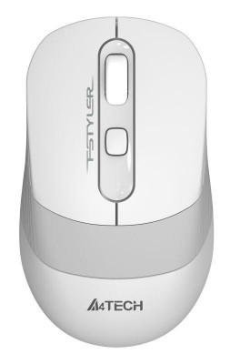 Мышь Fstyler FG10S бел./сер. оптическая 2000dpi silent беспроводная USB 4but FG10S A4TECH 1204069