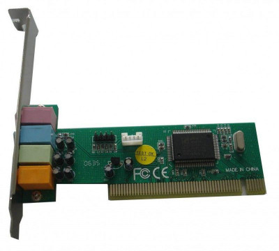 Карта звуковая PCI 8738 (C-Media CMI8738-SX) 4.0 bulk ASIA 8738SX 4C 14871