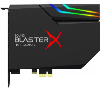 Карта звуковая PCI-E BlasterX AE-5 Plus (BlasterX Acoustic Engine) 5.1 Ret 70SB174000003 CREATIVE 1376436