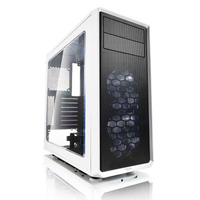 Корпус Design FOCUS G Window бел. без БП ATX 6х120мм 4x140мм 1xUSB2.0 1xUSB3.0 audio bott PSU FD-CA-FOCUS-WT-W FRACTAL DESIGN 474488