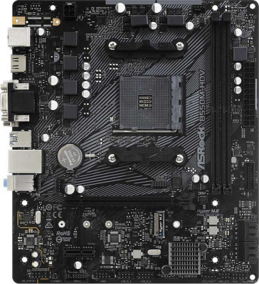 Плата материнская B550M-HDV Soc-AM4 AMD B550 2хDDR4 mATX AC`97 8ch(7.1) GbLAN RAID+VGA+DVI+HDMI ASROCK 1395306