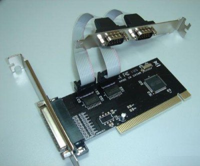 Контроллер PCI WCH353 1xLPT 2хCOM Bulk ASIA PCI 2S1P 646356
