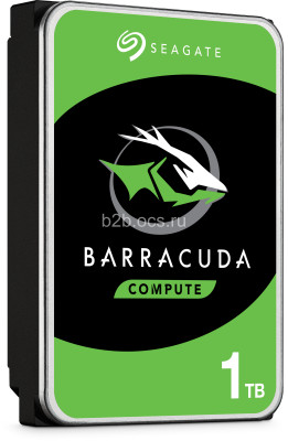 Диск жесткий ST1000DM010 HDD SATA3 1Tb Barracuda Guardian 7200 64Mb Seagate 1000416385
