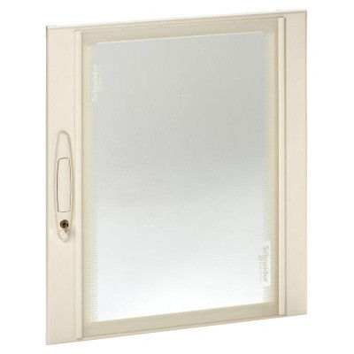 Дверь прозрачная комплектного шкафа Ш=550мм 4ряд. SchE LVS08094