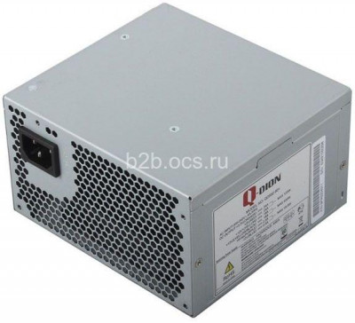 Блок питания QD550 80+ Power Supply QDION ATX 550Вт 120мм 5xSATA 1xPCI-E APFC 80+ FSP 1000523375