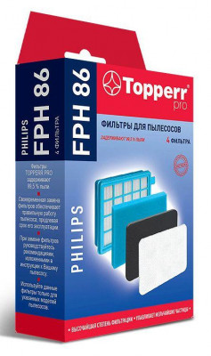 Набор фильтров FPH 86 (4фильт.) TOPPERR 1426506