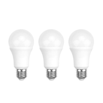 Лампа светодиодная 25.5Вт A60 грушевидная 4000К E27 2423лм (уп.3шт) Rexant 604-016-3