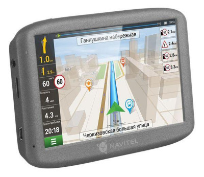 Навигатор автомобильный GPS N500 MAG 5дюйм 480х272 8Гбайт microSD черн. NAVITEL 1130478