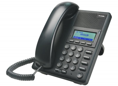 Телефон IP DPH-120S/F1B черн. D-Link 175420